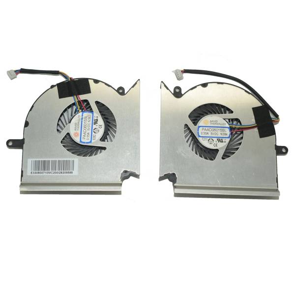 Set coolere Laptop, MSI, GE73, GE73VR, 7R7, 7RE, MS-17C1, MS-17C4, PAAD06015SL N383, N384, 4 pini Set coolere Laptop, MSI, GE73, GE73VR, 7R7, 7RE, MS-17C1, MS-17C4, PAAD06015SL N383, N384, 4 pini
