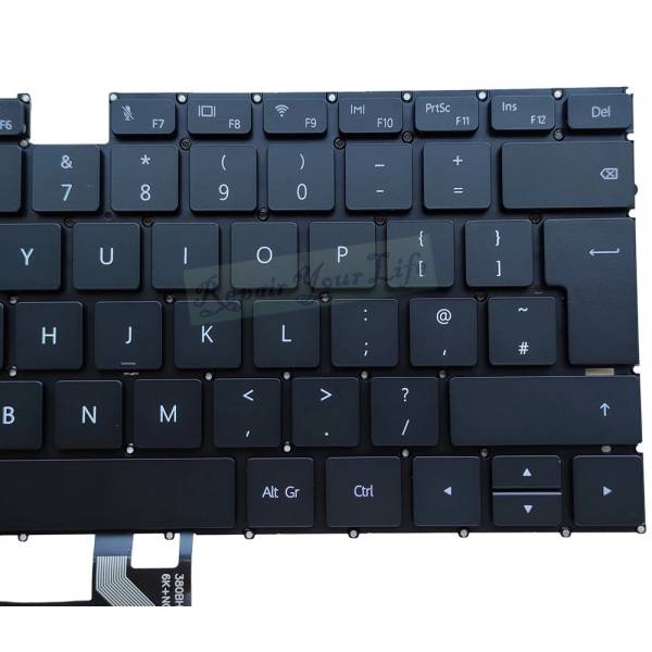Tastatura Laptop, Huawei, MateBook X EUL-W19P, EUL-W29, EUL-W29P, 2020, iluminata, layout UK