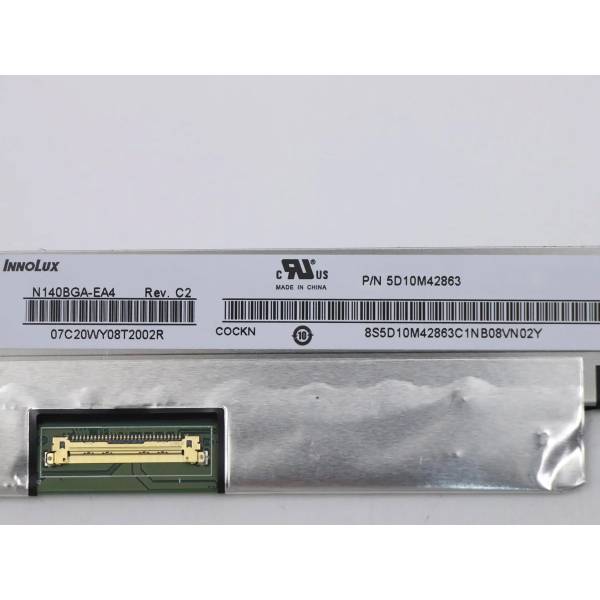 Display Laptop, Lenovo, IdeaPad V14-ARE Type 82DQ, N140BGA-EA4, 14 inch, HD 1366x768, 315mm latime, 30 pini Display Laptop, Lenovo, IdeaPad V14-ARE Type 82DQ, N140BGA-EA4, 14 inch, HD 1366x768, 315mm latime, 30 pini