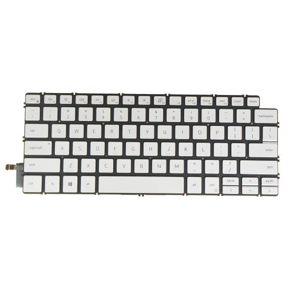Tastatura Laptop, Dell, Vostro 14 3400, 3401, 3405, P132G, iluminata, argintie, layout US