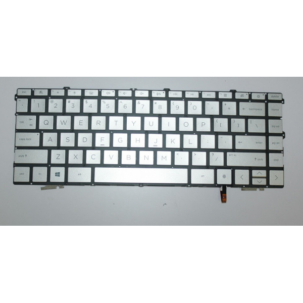 Tastatura Laptop, HP, Envy X360 13-BD, 13T-BD, TPN-C152, iluminata, argintie, layout US