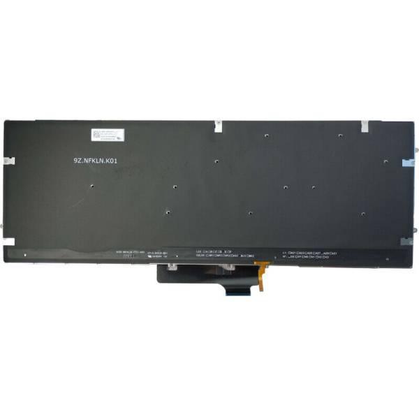 Tastatura Laptop, Asus, VivoBook  S14 S431F, S431FA, S431FL, iluminata, argintie, layout US