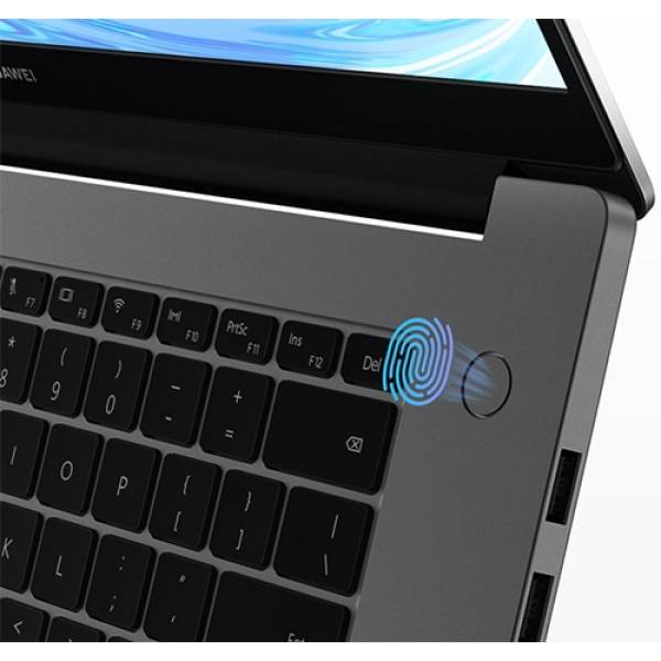 Laptop, HUAWEI, MateBook D 15, AMD, Procesor AMD Ryzen 5 5500U pana la 4GHz, 15.6 Full HD, RAM 8Gb, SSD 512Gb, AMD Radeon Graphics, Win 11 Home