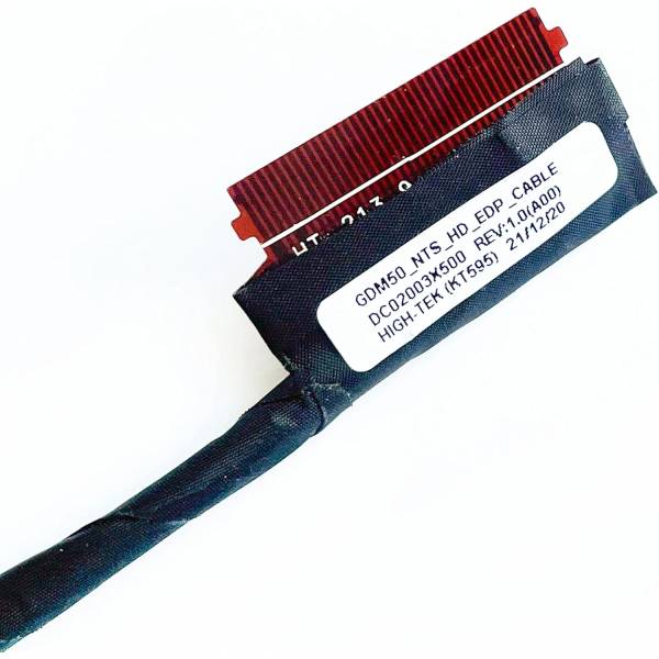 Cablu video LVDS Laptop, Dell, Inspiron 15 3520, P112F, P112F002, 8DCFG, 08DCFG, DC02003X500, GDM50, NTS, HD, EDP CABLE, 60Hz, 30 pini