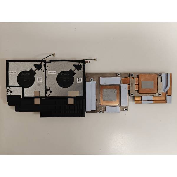 Set coolere Laptop, Dell, Precision 7670, M7670, 028WXW, 28WXW, AT3MM005ZCL, 0MFWHG, NS85C67-21F0, DC28000Y4DL, 5V ,0.50A