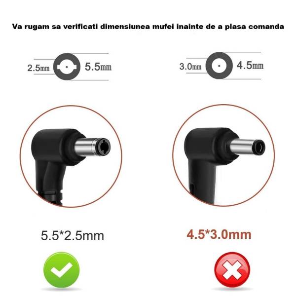 Incarcator Laptop, Asus, K550J, K550JD, K550JF, K550JK, K550JX, 0A001-00860700, ADP-120VH D, 19V, 6.32A, 120W, 5.5x2.5mm