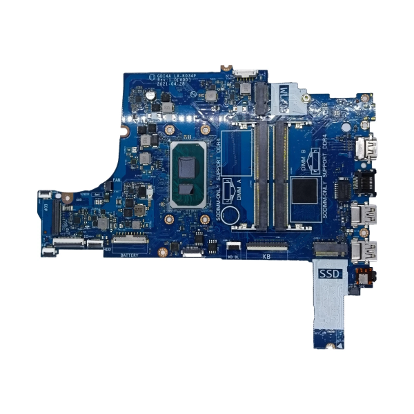 Placa de baza Laptop, Dell, Vostro 3500, 0XGX0C, XGX0C, I5-1135G7, SRK05, GDI4A LA-K034P Placa de baza Laptop, Dell, Vostro 3500, 0XGX0C, XGX0C, I5-1135G7, SRK05, GDI4A LA-K034P