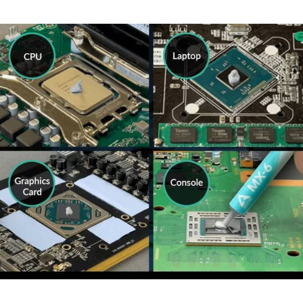 Pasta termica termoconductoare Arctic MX-6 8G, ACTCP00081A , Ultimate Thermal Silver Compound