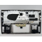Carcasa superioara cu tastatura palmrest Laptop, Asus, ZenBook 14 UX434D, UX434D, 90NB0PD6-R31US1, 13N1-A6A0302, UX434DA-2S, iluminata, argintie, layout US