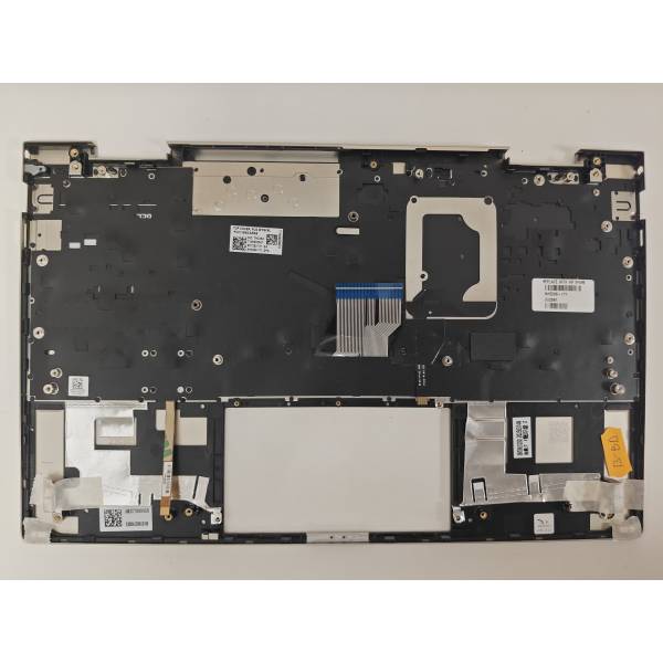Carcasa superioara cu tastatura palmrest Laptop 2-in-1, HP, Envy X360 13-BD, 13T-BD, TPN-C152, M15290-171, AM2UT000450, AM2UT000900, iluminata, aurie, layout US ARABIC