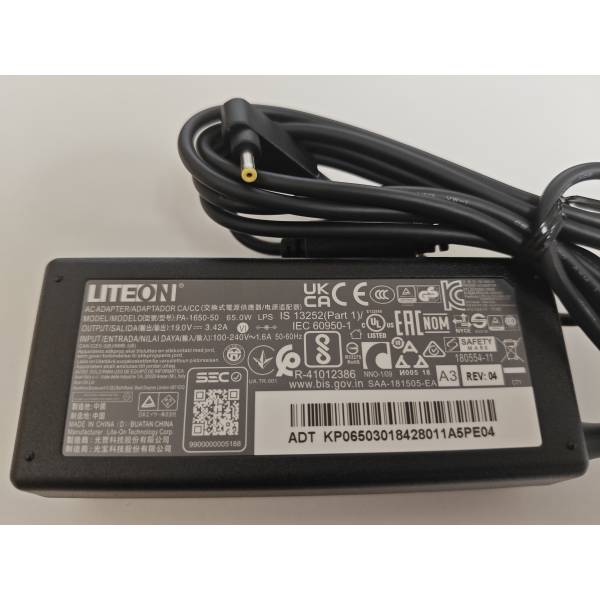 Incarcator Laptop, Acer, KP.06501.005, KP.06501.012, KP.06501.015, KP.06501.018, KP.06501.022, KP.06503.002, KP.06503.004, KP.06503.005, KP.06503.006, KP.06503.007, KP.06503.009, KP.06503.012, 19V, 3.42A, 65W, mufa 3.0x1.1mm