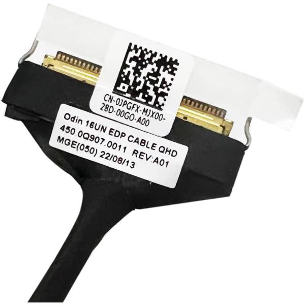 Cablu video LVDS Laptop, Dell, Vostro 7620, 0JPGFX, JPGFX, 0T30JXWS, 450.0Q907.0011, 450.0Q907.0031, Odin 16UN EDP Cable QHD, 3K, UHD, conector ingust, 40 pini Cablu video LVDS Laptop, Dell, Vostro 7620, 0JPGFX, JPGFX, 0T30JXWS, 450.0Q907.0011, 450.0Q907.0031, Odin 16UN EDP Cable QHD, 3K, UHD, conector ingust, 40 pini