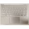 Carcasa superioara cu tastatura palmrest Laptop, HP, Envy 14-EB, TPN-Q252, M30903-001, M30903-031, M30903-271, M30903-B31, 46G3GTATP00, cu touchpad, iluminata, argintie, layout us