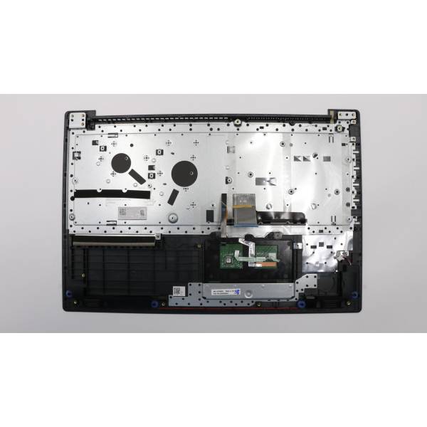 Carcasa superioara cu tastatura palmrest Laptop, Lenovo, IdeaPad 330-15ICH Type 81FX, 5CB0R58647, 5CB0R47036, AP17P000110, AM17P000200, DG521, Iron Grey, iluminata, layout US