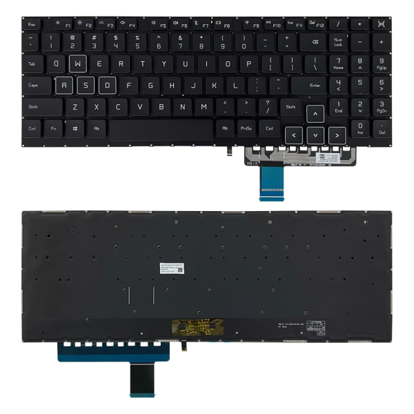 Tastatura Laptop, Huawei, Honor Hunter V700 FRD-WDG9, FRD-WFD9, FRR-WFG9, FRR-WFD9, iluminata, RGB, neagra, layout US