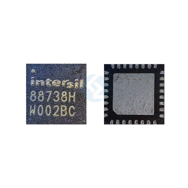 SMD, Intersil 88738HRTZ, ISL88738H, 88738H, QFN32 SMD, Intersil 88738HRTZ, ISL88738H, 88738H, QFN32
