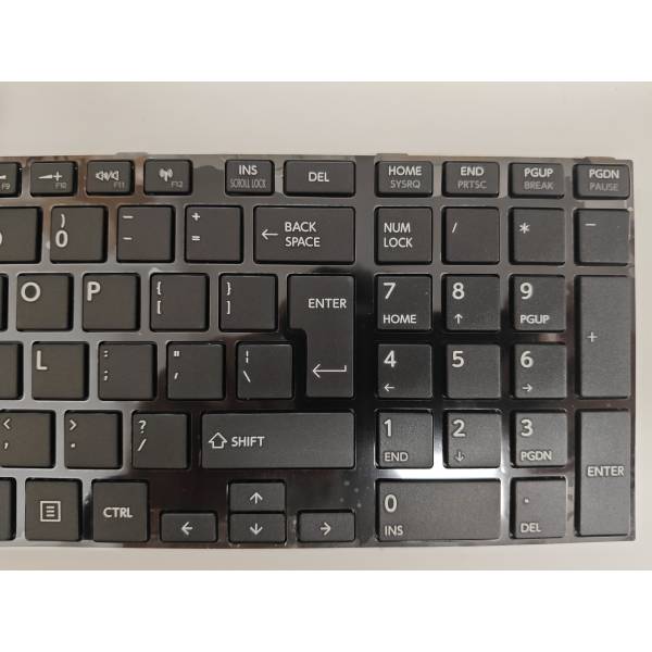 Tastatura Laptop, Toshiba, Satellite L55-A, L55D-A, L55DT-A, L55T-A, neagra, layout US