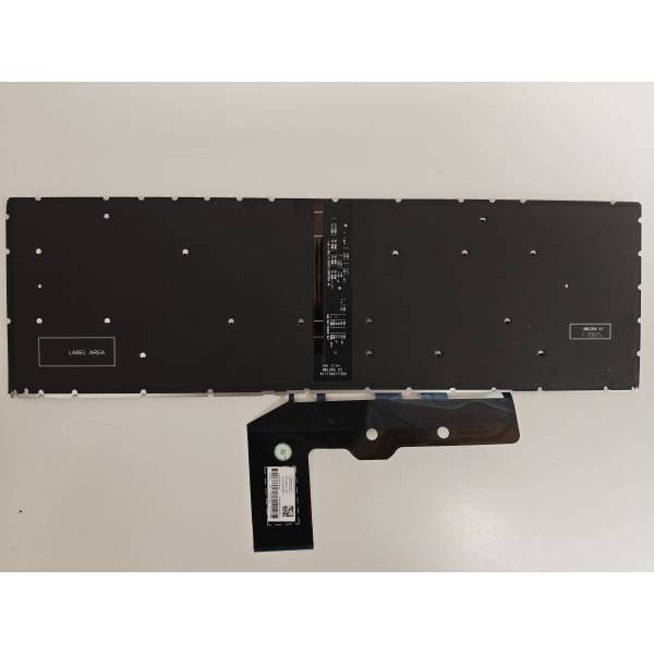 Tastatura Laptop, HP, Envy 17-DA, 17T-DA, iluminata, argintie, layout US