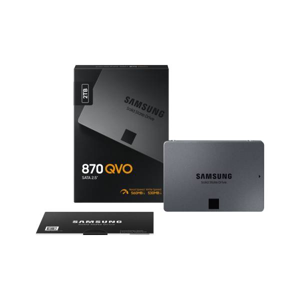 Solid-State Drive (SSD) Samsung 870 QVO, 2TB, SATA III, 2.5inch, MZ-77Q2T0, Laptop/Desktop