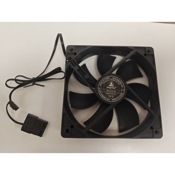 Cooler Desktop PC, Segotep 120x120x25mm, 12V, 0.1A, conector molex si 4 pini