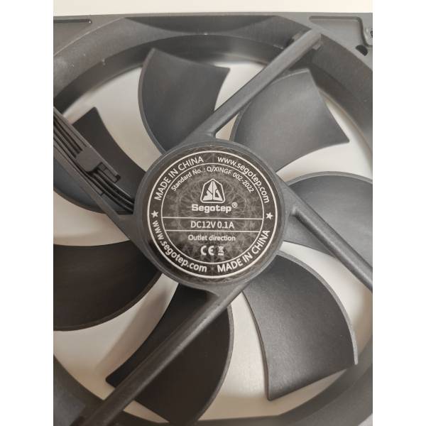 Cooler Desktop PC, Segotep 120x120x25mm, 12V, 0.1A, conector molex si 4 pini