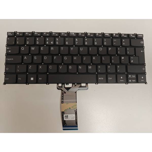 Tastatura Laptop, Lenovo, IdeaPad 1 14IAU7 Type 82QC, 83AF, gri, layout UK