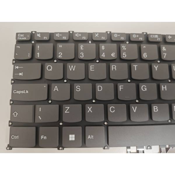 Tastatura Laptop, Lenovo, IdeaPad 1 14IAU7 Type 82QC, 83AF, gri, layout UK