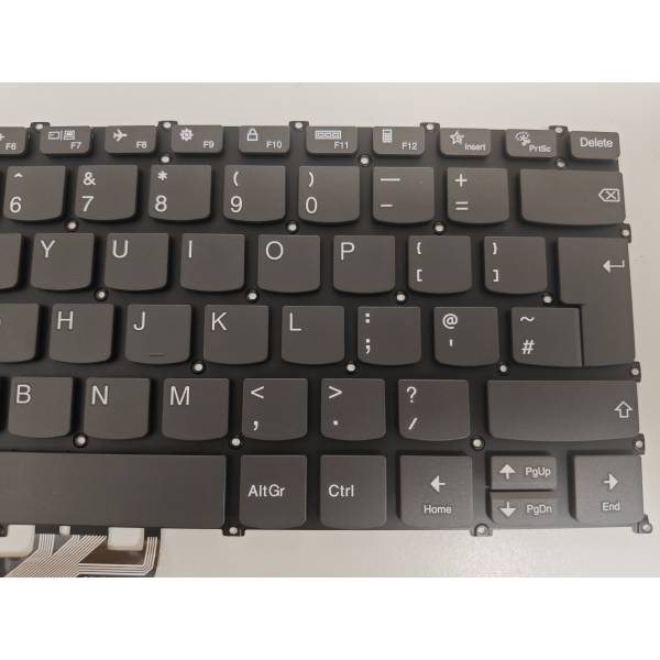Tastatura Laptop, Lenovo, IdeaPad 1 14IAU7 Type 82QC, 83AF, gri, layout UK