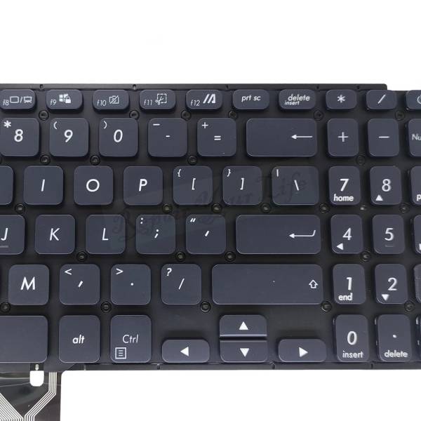Tastatura Laptop, Asus, VivoBook 15 R509F, R509FA, iluminata, neagra, layout US