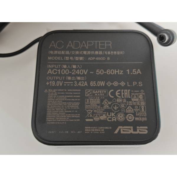 Incarcator Laptop, Asus, F83C, F83CR, F83S, F83SE, F83T, F83V, F83VD, F83VF, 0A001-013100EM, ADP-65GD B, 19V, 3.42A, 65W, mufa 5.5x2.5mm