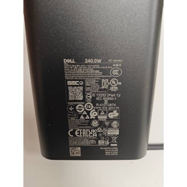Incarcator Laptop, Dell, Alienware m15, 0JN7XC, HA240PM200, 19.5V, 12.31A, 240W, mufa 7.4x5.0mm