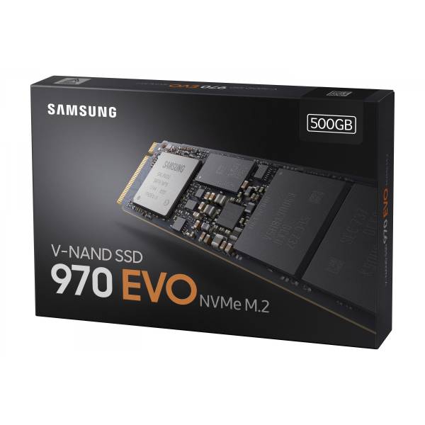 Solid state drive (SSD) Samsung 970 EVO, 500GB, NVMe, M.2, MZ-V7E500BW, Laptop/Desktop Solid state drive (SSD) Samsung 970 EVO, 500GB, NVMe, M.2, MZ-V7E500BW, Laptop/Desktop