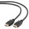 Cablu conectare HDMI, LANBERG, MAMA MAMA (M/M), V1.4, 4K, CA-HDMI-11CC-0030-BK, 3 metri