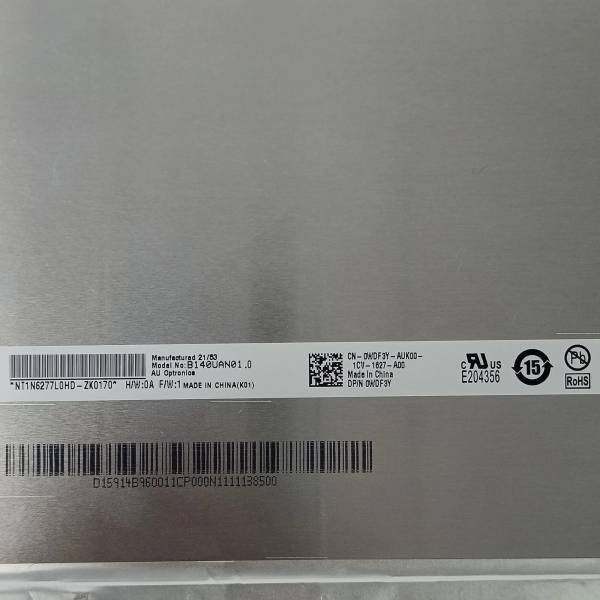 Display Laptop, Dell, Latitude 9430, 2WGY7, 02WGY7, B140UAN01.0, 14 inch, FHD+, 1920x1200, IPS, conector ingust 1.7cm, non touch, 30 pini