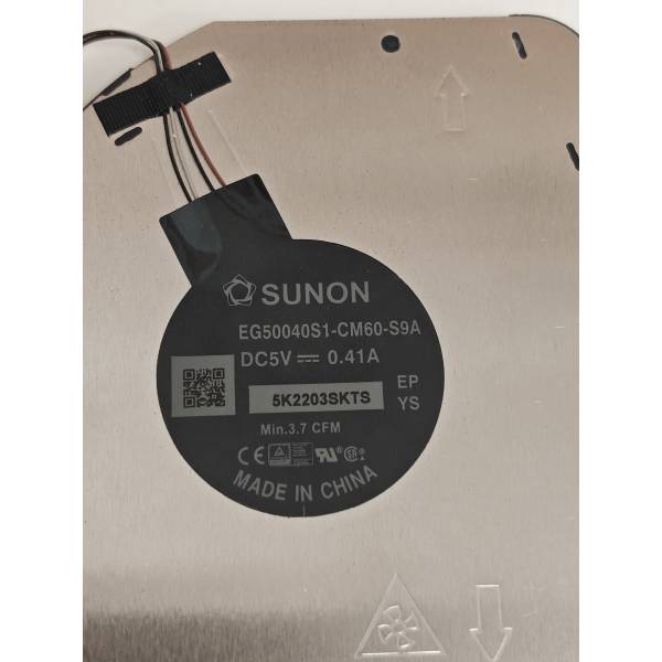 Cooler Laptop, Dell, Latitude 7420, 0WR96, 00WR96, EG50040S1-CM60-S9A, 5V, 0.41A