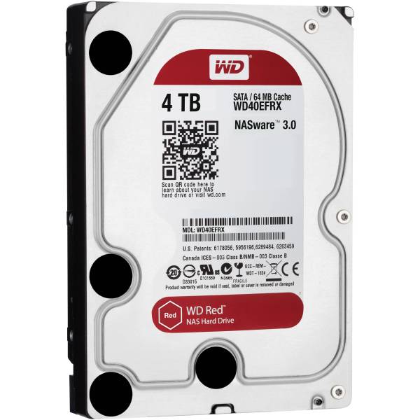 Hard Disk HDD Western Digital RED 4TB, SATA III, 5400RPM, 64MB cache, WD40EFRX-68N32N0, NASware 3.0, 3.5 inch, My Cloud EX2, EX4