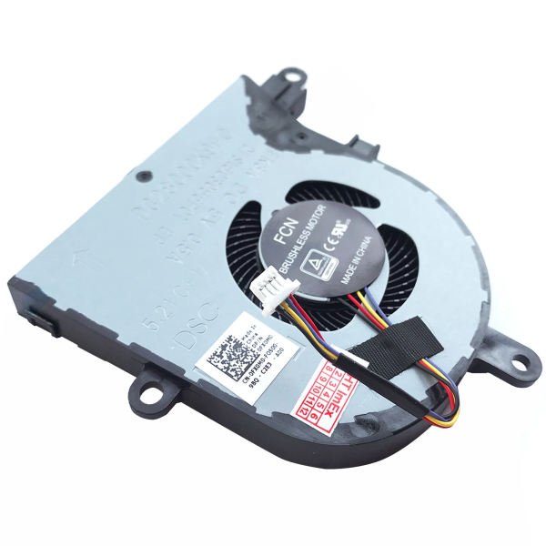 Cooler Laptop, Dell, Inspiron 15 3584, P75F, P75F005, 0FX0M0, 0NPFW6, DFS1503055P0T-FK3A, DC28000K9F0, pentru placa video dedicata, 5V, 0.5A