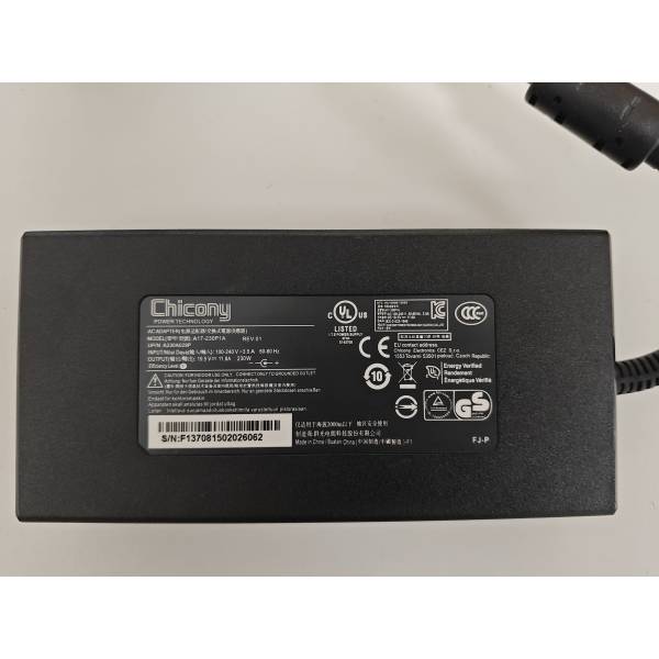 Incarcator Laptop Gaming, Asus, ADP-230EBTD, ADP-230EBTG, ADP-230EBTK(C14), ADP-230EBTP(C14), ADP-230EBTV(C14), ADP-230EBTV(C14)A02, A17-230P1A, 19.5V, 11.8A, 230W, 7.4x5.0mm