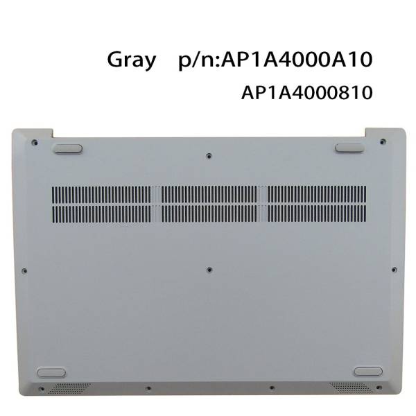 Carcasa inferioara bottom case Laptop, Lenovo, IdeaPad V15-IKB Type 81YD, 5CB0U43726, AP1A4000810, gri