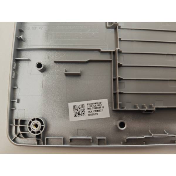 Carcasa superioara cu tastatura palmrest Laptop, Acer, Aspire 5 A515-55, A515-55G, 6B.HSPN7.030, EAZAU00202A, iluminata, argintie, layout US