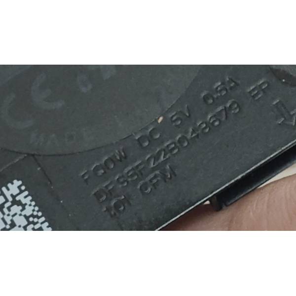 Cooler memorie Laptop, Dell, Alienware m16 R1, P124F, P124F001, P124F002, XMDV9, 0XMDV9, DFS5F22B048679-FQ0W, 023.100TR.0001, ND55C0K-22F25, 023.100TR.0021, 5V, 0.5A