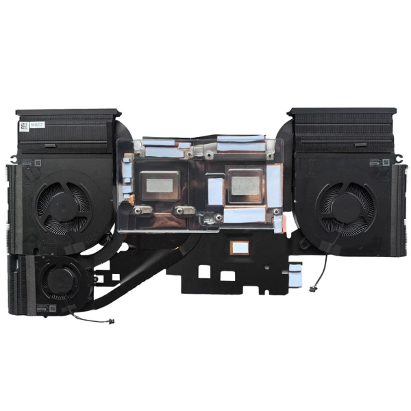 Set coolere cu radiator Laptop, Dell, Alienware m18 R2, P51E, P51E001, P51E002, P51E003, 0RXVY2, RXVY2, 460.0UE02.0021, NS8CC25-22F22, NS8CC26-22F23, NS55C15-22F26, 12V, 0.5A, 5V, 0.5A