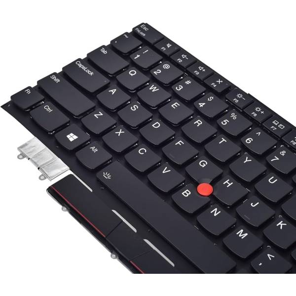 Tastatura Laptop, Lenovo, ThinkPad X1 Yoga 6th Type 20XY, 20Y0, iluminata, neagra, layout UK