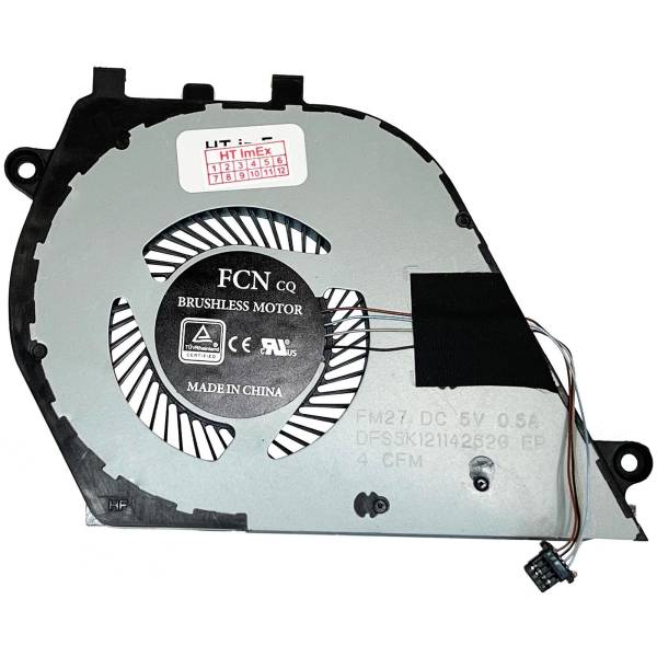 Cooler Laptop, Dell, Vostro 5590, P88F, P88F001, 0CKNH2, 0M638T, PB9506S05HN2, 023.100GU.0021, FS5K12114262G-FM27, 023.100GU.0011, 5V, 0.5A
