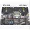 Set coolere Laptop, Gigabyte Aorus 15G XC, PLB07010S12HH, 7mm grosime, 12V, 1A