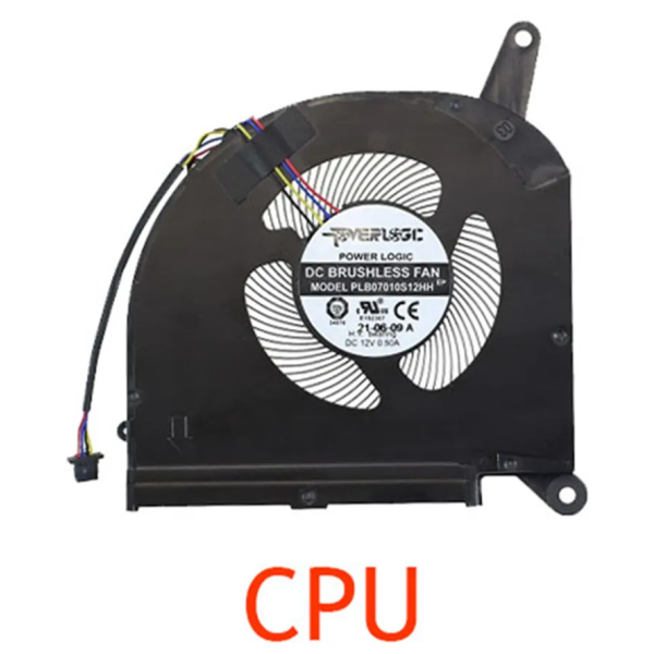 Set coolere Laptop, Gigabyte Aorus 15G XC, PLB07010S12HH, 7mm grosime, 12V, 1A