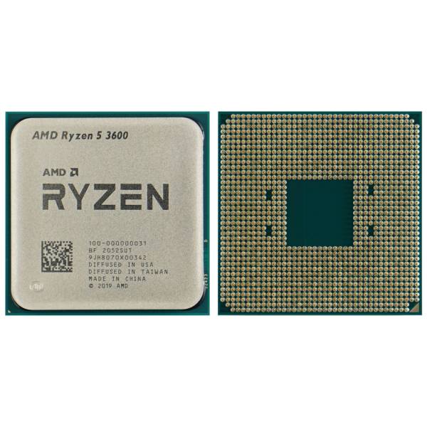 Procesor AMD Ryzen™ 5 3600, 35MB, 3.6GHz/4.2GHz Boost, Socket AM4, Wraith Spire Cooler, pentru PC Desktop