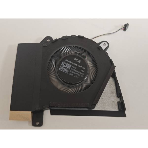 Cooler procesor Laptop Gaming, Asus, ROG Zephyrus GA402R, GA402RJ, GA402RK, 13NR09U0AP0901, DFS5L32G064867-FP50, 6033B0117501 A01, 5V, 0.5A, CPU