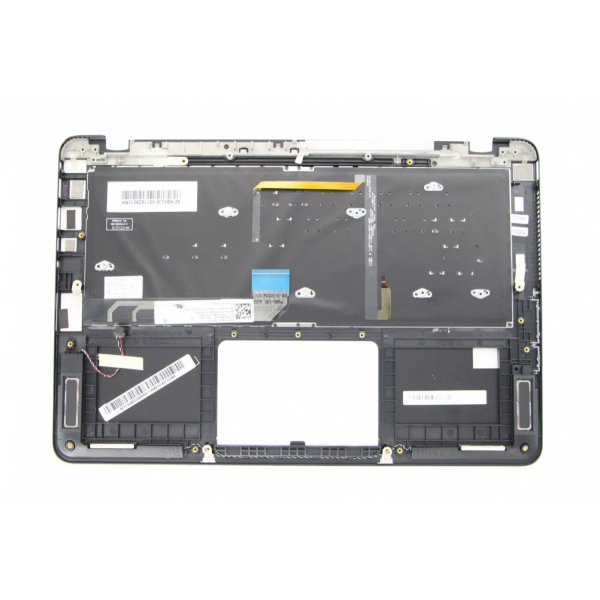 Carcasa superioara cu tastatura palmrest Laptop 2-in-1, Asus, ZenBook Flip UX360U, UX360UA, UX360UAK, 90NB0C03-R30UI0, UX360UA-1C, 13NB0C03AM0211, iluminata, neagra, layout US