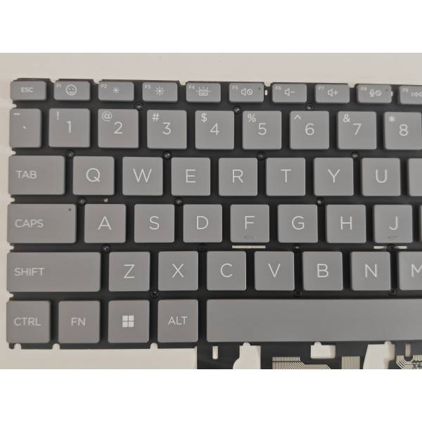 Tastatura Laptop, HP, 250 G10, TPN-Q286, N32715-001, iluminata, gri, layout US